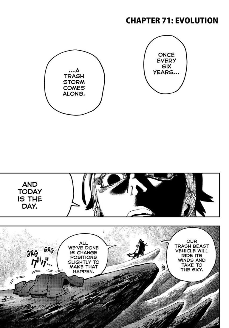 Gachiakuta manga Chapter 71